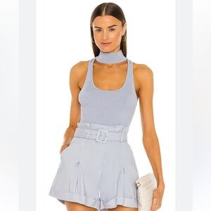 Margot Compact Cutout Turtleneck Tank